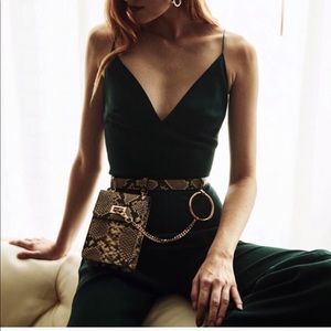 B-Low The Belt Python Belt Bag